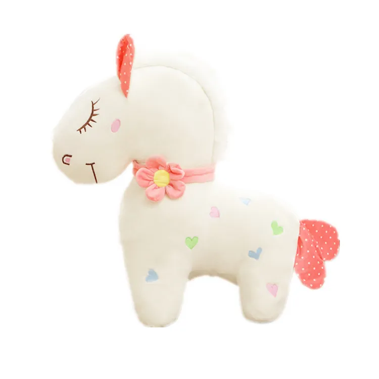 Plush PP cotton soft toys unicorn stuffed animal cute custom plush toy animal horse gifts