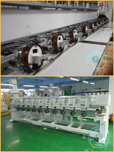 Máquina de bordado de encaje <span class=keywords><strong>tang</strong></span> sunstar 10, multicabezal - Product Image 3