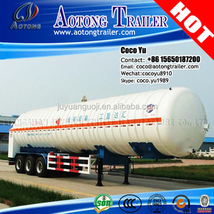 Haute pression 55cbm camion de liquide réservoir de <span class=keywords><strong>GNL</strong></span> remorque pour gaz naturel de <span class=keywords><strong>stockage</strong></span> et transport - Product Image 1