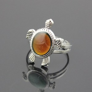 <span class=keywords><strong>Anillo</strong></span> con forma <span class=keywords><strong>de</strong></span> <span class=keywords><strong>tortuga</strong></span> que cambia <span class=keywords><strong>de</strong></span> Color, MZ-07, venta al por mayor - Product Image 6