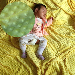 <span class=keywords><strong>fengcai</strong></span> minky punto manta de tela para la fabricación de mantas de bebé en - Product Image 6