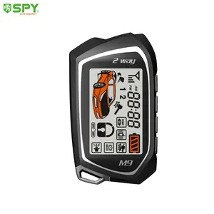 SPY Two Way Từ Xa Starter Android Tốt Nhất Xe Hệ Thống Báo Động Với Bắt Đầu Dừng 433 Mhz Kỹ Thuật Số Keyless Nhập