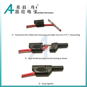 Jialun Nickel Plated Brass 4Mm An Toàn Stackable Catii 600V/32A Chuối Cắm - Product Image 6