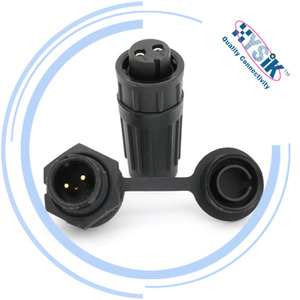 10A IP68 min 2 פינים מחבר כידון LTW חשמלי עגול פלסטיק plug and לוח אחורי הר שקע - Product Image 4