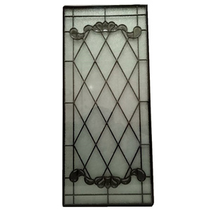 Inserts de porte en verre plombé à <span class=keywords><strong>prix</strong></span> de gros, inserts de porte en verre ovales décoratifs - Product Image 6