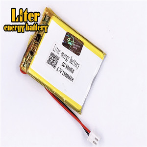 Plug 2.5-2 P lithium polymer battery 504050 3.7 V 1500 mah li-polymère battery lipo battery with wire lead - Product Image 1