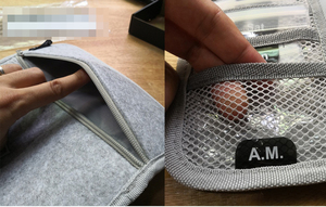 Étuis de rangement pour médicaments écologiques, étuis de rangement pour pilules de voyage, étui à pilules de voyage pour 7 jours, organisateur de médicaments <span class=keywords><strong>AM</strong></span>/<span class=keywords><strong>PM</strong></span>, sacs de rangement, pochettes en EVA - Product Image 5