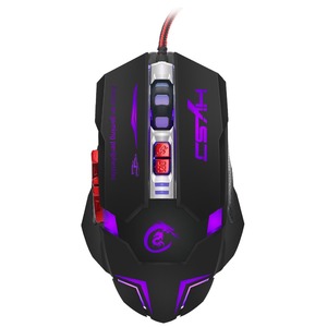 Ratón para Juegos HXSJ H600 Profesional con Cable USB, Luz LED de Movimiento Rápido, Periféricos para Juegos con 7 Botones, <span class=keywords><strong>Ratones</strong></span> Programables - Product Image 3