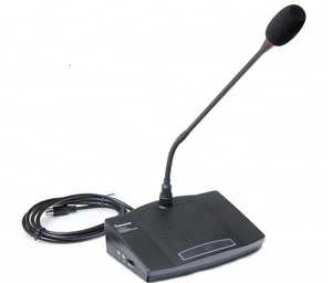 בסיסי דיון כנס מערכת שולחן מיקרופון YARMEE YC822 נציג מערכת עם USB הקלטת
