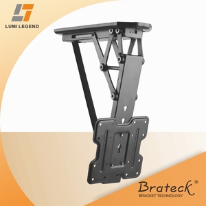 Support plafond pour les Téléviseurs, hauteur Réglable TV Montage Télécommande Motorisé Flip TV Montage Au Plafond - Product Image 3