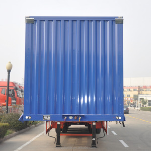 3 essieux rideau côté <span class=keywords><strong>remorque</strong></span> semi pour la boisson transport PVC rideau 13*2.5*3.7m - Product Image 3