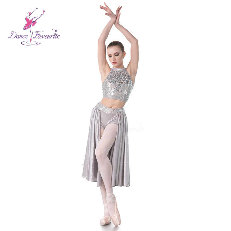 silver sequin dance dress Silver Sequin Flapper Jazz Dance Costume