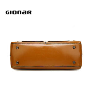 Borsa a Mano in Vera Pelle di Alta Qualità per <span class=keywords><strong>Donna</strong></span>, Stile Classico Britannico, <span class=keywords><strong>Marca</strong></span> di Design - Product Image 5