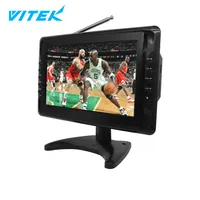 Meilleures ventes équipement de studio de télévision ATSC 7 9 10 pouces, tv numérique à convertisseur DVB-T2, tv arabe Portable lool