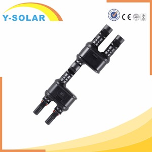 <span class=keywords><strong>Y</strong></span>-SOARL MC4T-A1 Étanche <span class=keywords><strong>MC4</strong></span> <span class=keywords><strong>Y</strong></span> Branche <span class=keywords><strong>Connecteur</strong></span> pour Système D'énergie Solaire - Product Image 1