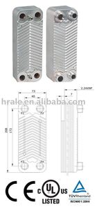 <span class=keywords><strong>Scambiatore</strong></span> di Calore <span class=keywords><strong>a</strong></span> <span class=keywords><strong>Piastre</strong></span> Saldobrasate in Acciaio Inox di Alta Qualità, Condensatore Certificato CE, Facile da Utilizzare - Product Image 2