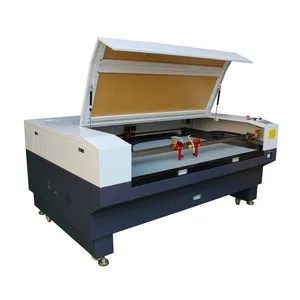 Top sale high quality 1610 double head wood laser cutting machine for fabric