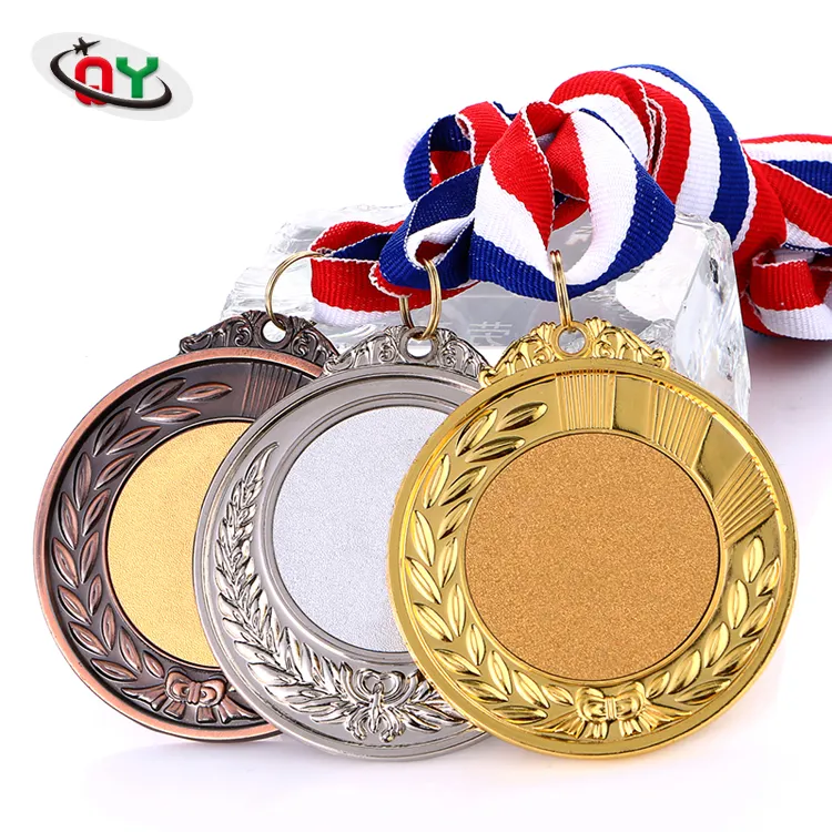 저렴한 도매 맞춤형 저렴한 3D 골동품 도매 골드 실버 브론즈 스포츠 메달