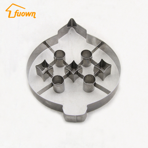 Drôle gâteau décoration outils feuille forme grande taille en <span class=keywords><strong>acier</strong></span> inoxydable cookie cutters biscuit moules - Product Image 1