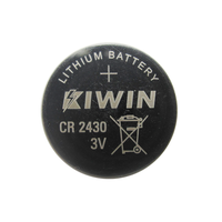 OEM o Kiwin marca de litio de 3V pila de botón CR2430 moneda batería de la célula