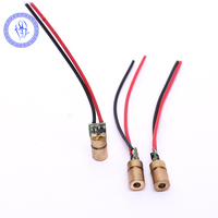Module de Diode Laser vert à points invisibles 520nm 3-5v 1mw, 2 pièces