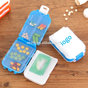 Pharmacie <span class=keywords><strong>Promotion</strong></span> Voyage Hebdomadaire Boîte À Pilules Médicament Unique Boîte Organisateur En Plastique 8 Compartiments - Product Image 2