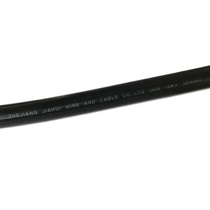 Fil en caoutchouc de silicone noir <span class=keywords><strong>JGG</strong></span> 10KV Câble en silicone haute tension - Product Image 2