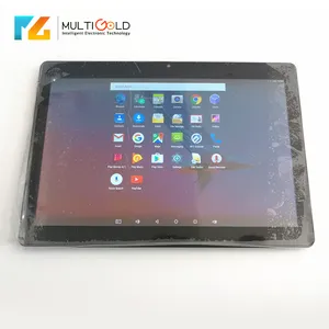 Certificazione FCC del CE 10.1 Pollice Pro Tablet Pc Due Porta Usb Con Lettore di Impronte Digitali