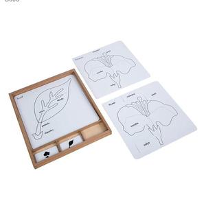 Materiali Montessori Botanica e Animale Di Puzzle Activity Set - Product Image 1