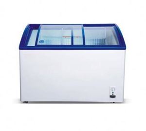 Réfrigérateur commercial pour glaces 320L, porte coulissante en verre, coffre de présentation, <span class=keywords><strong>mini</strong></span> congélateur, crème glacée avec SASO - Product Image 2