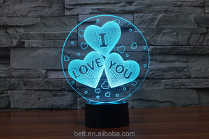 Increíble Maravilla de <span class=keywords><strong>la</strong></span> noche 3d 3d impreso decoración <span class=keywords><strong>lámpara</strong></span> para el carnaval - Product Image 6