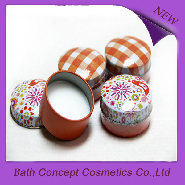 15 г природный бальзам для губ коробка олова контейнеры