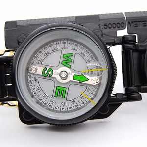 Di động không thấm nước 360 xoay quay số kim loại la bàn từ tính liven Màu sắc con trỏ phát sáng điều hướng cho đi bộ đường dài sự sống còn - Product Image 3