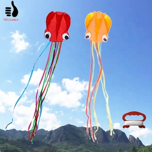 4m 3D cerf-volant souple pieuvre Paul Parafoil volant de voyage cerf-volant facile à voler pour enfants jouet adultes - Product Image 6