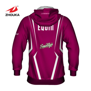 OEM personalizada de alta moda de alta Botón de cuello con <span class=keywords><strong>capucha</strong></span> liso Mens Sudadera con <span class=keywords><strong>capucha</strong></span> <span class=keywords><strong>sin</strong></span> mangas - Product Image 2
