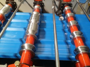 De pintado color acero rollo de lámina que forma la máquina/metal galvanizado <span class=keywords><strong>zinc</strong></span> techo y panel de pared que hace la máquina - Product Image 4
