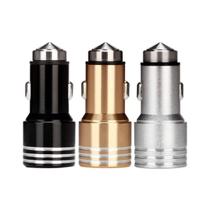 De metal barato de cargador de coche de color rico puerto dual del cargador del coche - Product Image 6