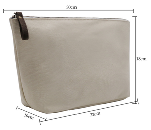 Simple Mode Portable Toile Maquillage Sac De Rangement Polyester Voyage Cosmétique Cas avec Fermeture À Glissière - Product Image 2