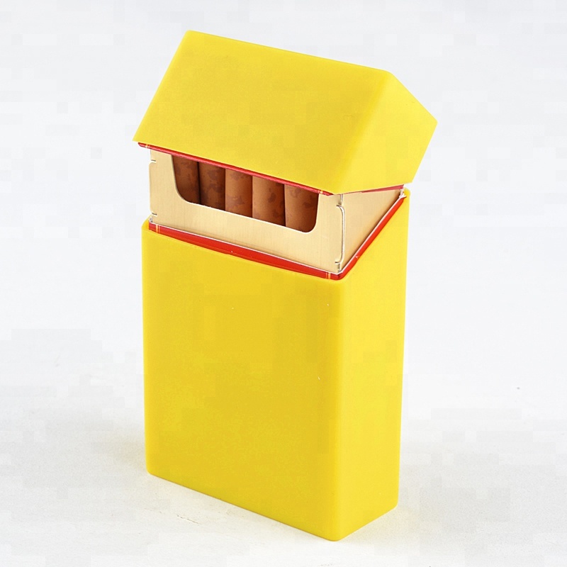 OKSILICONE цветной многоразовый силиконовый портсигар индивидуальный мягкий силиконовый держатель портсигар коробка
