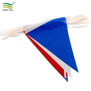 <span class=keywords><strong>Guirlande</strong></span> Fanions PVC Colorés pour Décoration Extérieure, Drapeaux Vifs Accrocheurs - Product Image 4