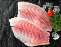 Filet Tilapia Beku Dalam Ikan IQF Oreochromis Niloticus PBI atau PBO STPP Diperlakukan Normal untuk Pasar
