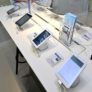 Bàn Trưng Bày Điện Thoại Di Động Bán Chạy Đồ Nội Thất Bàn Trưng Bày Bằng Thép Không Gỉ - Product Image 2