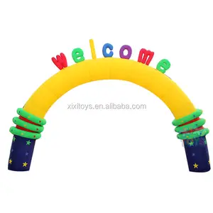 Chào Mừng Lối Vào Inflatable Arch, Chào Mừng Bên Inflatable Gantry Để Bán