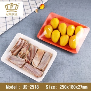 25*18*2.7Cm Thực Phẩm Dùng Một Lần Lớp Ps Bọt Nhựa Khay Cho Thịt Đông Lạnh Rau Quả Và Hải Sản Ect Siêu Thị - Product Image 3