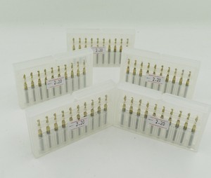 Chi phí thấp tin lớp phủ Ngô cắt cắt PCB CNC khoan trục chính phay bits End Mill Router bits 0.6 mét đến 1.5 mét - Product Image 2