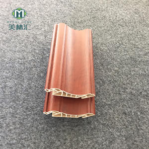Molde Melinco, azulejo de cornisa de poliestireno Flexible, línea de extrusión de esquina de Pvc de China, grano de madera, decoración del hogar, moda Gooday - Product Image 5
