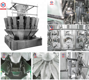 Báscula multicabezal computarizada, 10 cabezales, balanza para chips de frutas secas/rebanadas - Product Image 3