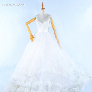 Su misura di disegno unico in fibra ottica abito <span class=keywords><strong>da</strong></span> <span class=keywords><strong>sposa</strong></span> <span class=keywords><strong>sposa</strong></span> abito <span class=keywords><strong>da</strong></span> <span class=keywords><strong>sposa</strong></span> luminoso led per la vendita - Product Image 3