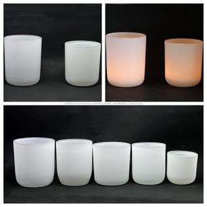 Givré blanc plat <span class=keywords><strong>grand</strong></span> verre <span class=keywords><strong>photophore</strong></span> - Product Image 4