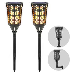 USB 96 LED torch hình dạng nhân tạo cảnh quan ngoài trời lửa led garden silk năng lượng mặt trời ánh sáng ngọn lửa - Product Image 2